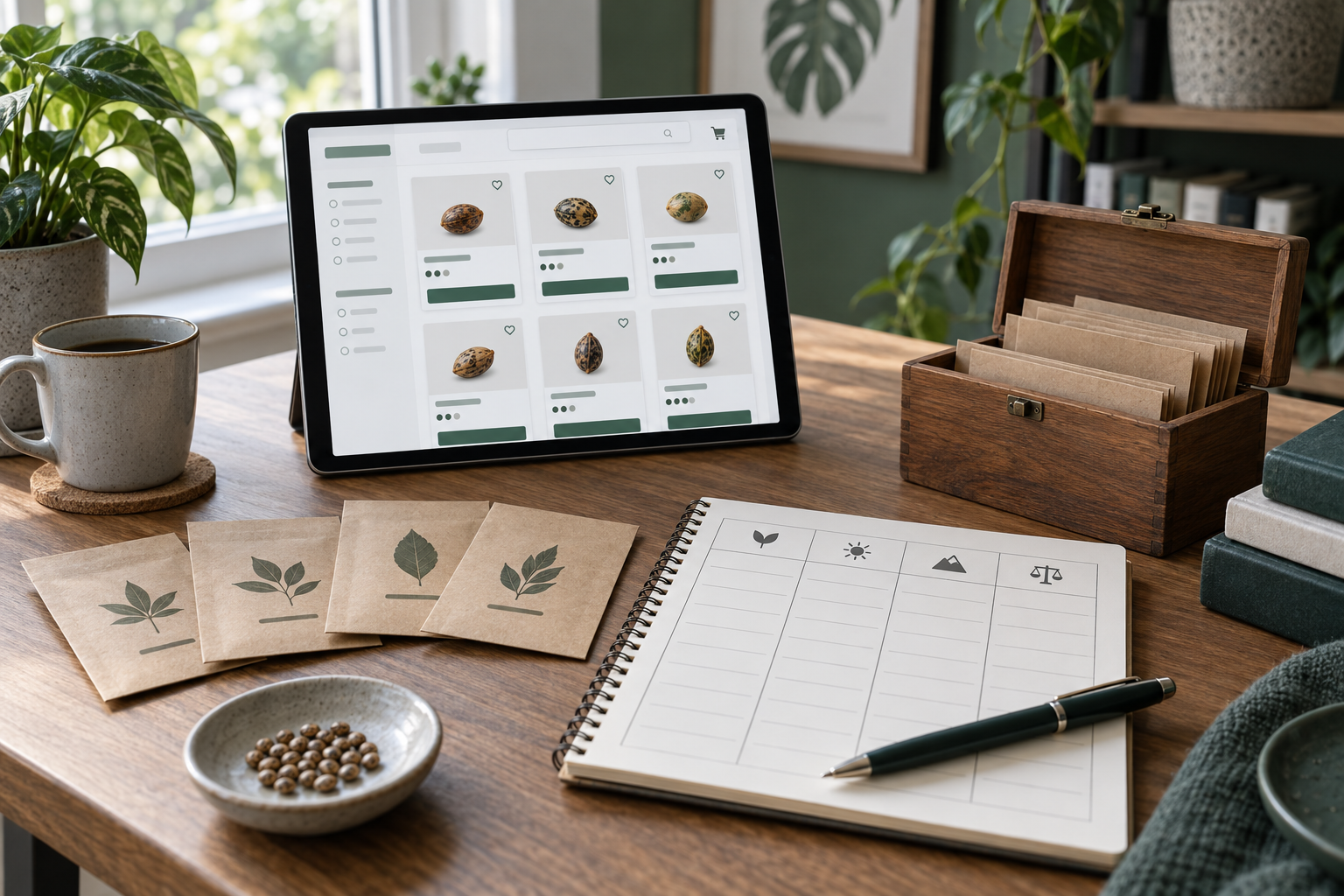 Cannabiszaden vergelijken voor Alles over de website van Master of Seeds en de kennisbank